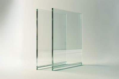 100-300 x 970x12mm Clear Toughened Heat Soaked Glass