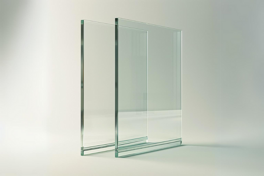970x12mm Clear Toughened Heat Soaked Glass