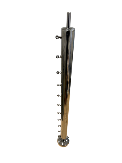 Ø50mm Round Corner Post with Eye Bolt
