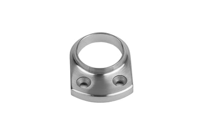 38mm round wall flange brushed finish