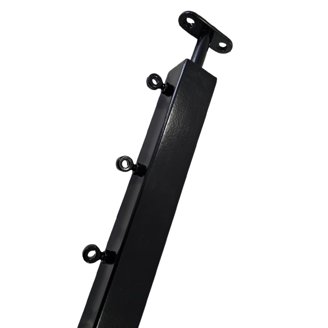 316 Stainless Steel Railing End Post with Casted Eye Bolt