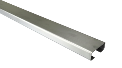 50x25mm Slotted Rectangular tube (Handrail)