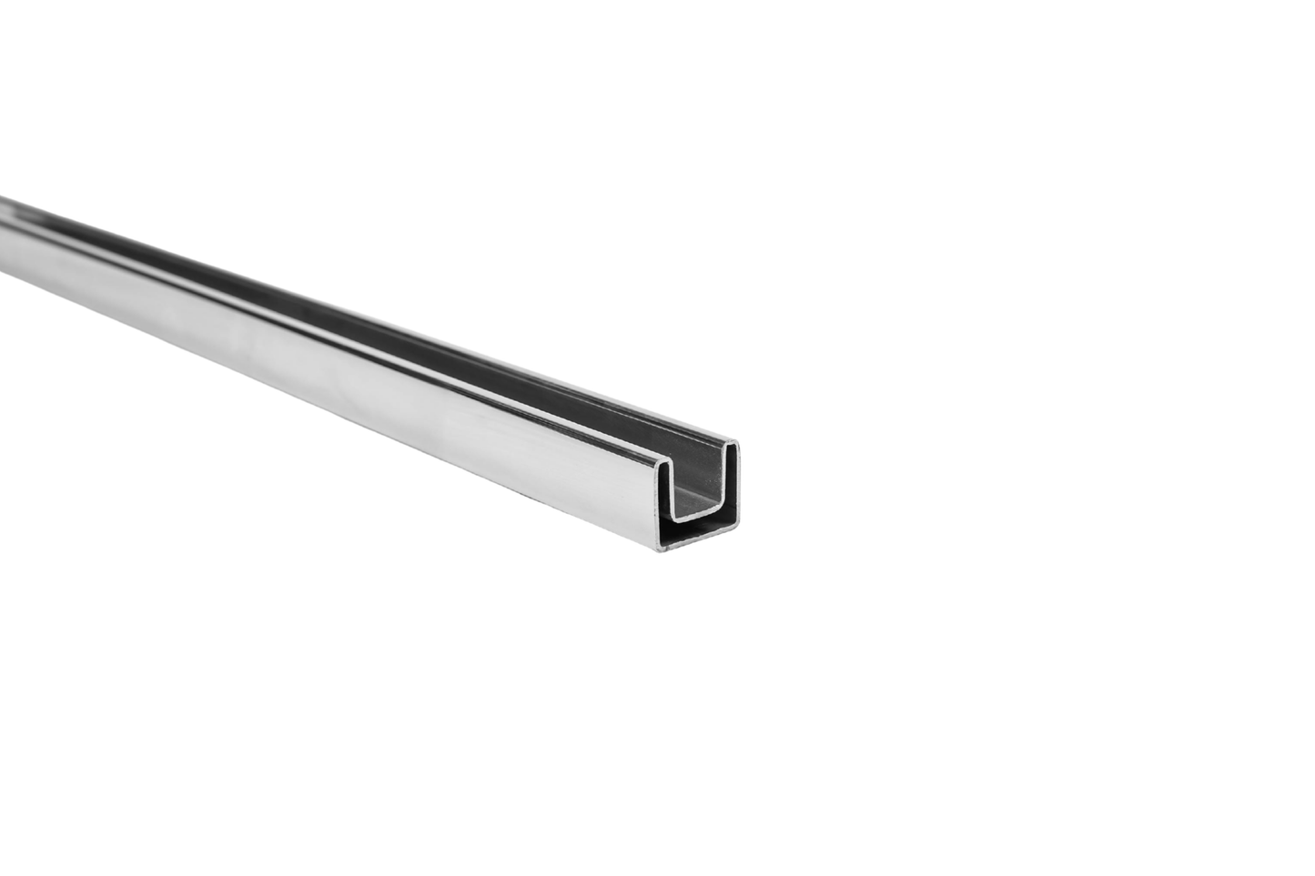 25x21mm Slim Slotted Rectangular tube (Handrail)