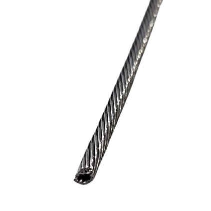 316 Stainless Steel Cable Wire Rope 1 x 19 Strands Construction for DIY Balustrade Handrail Fence